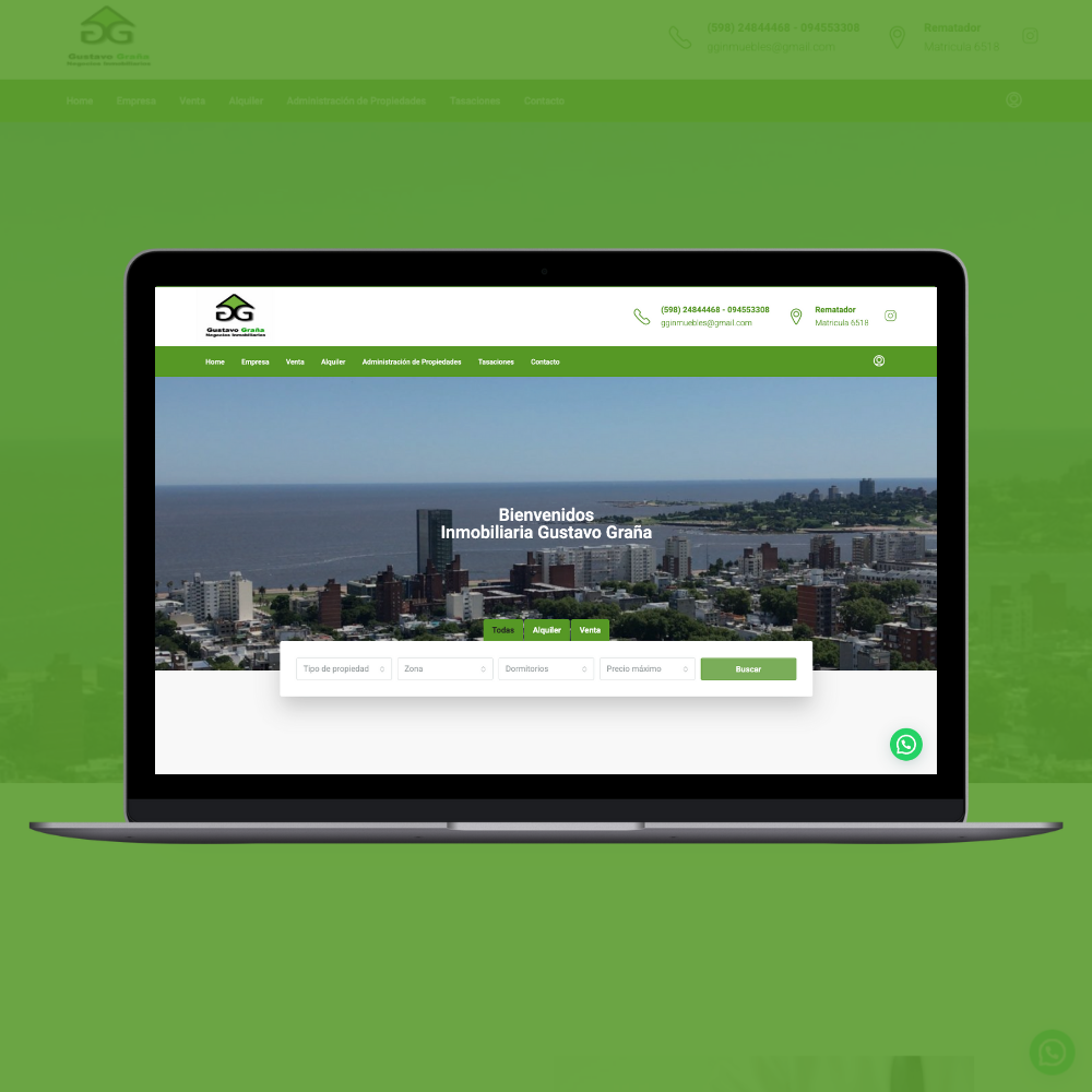 inmobiliariagustavograna.com .uy