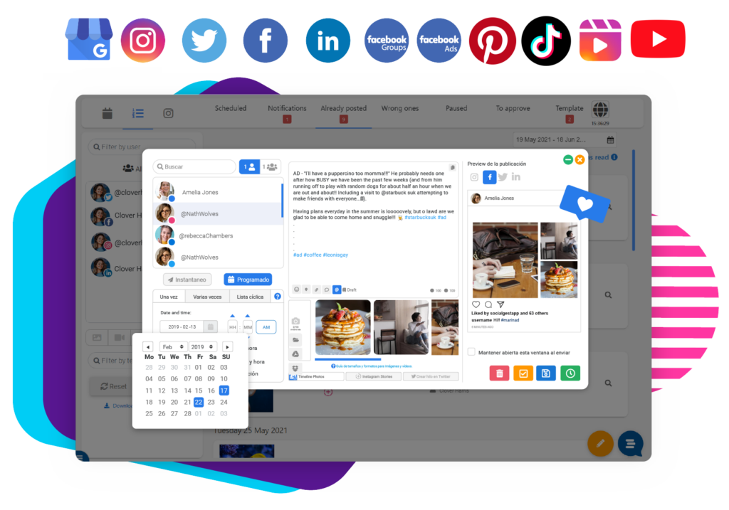 herramientas para automatizar post en redes sociales