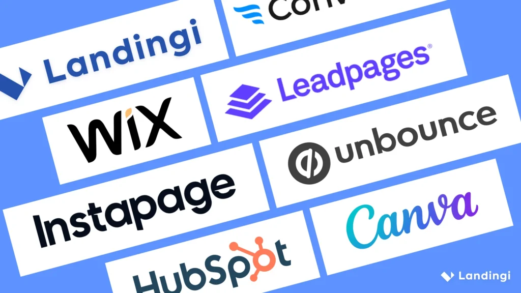 Los mejores constructores de landing pages en 2026